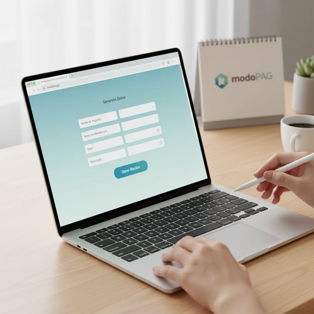 Gerador de recibo online para pequenos negócios. Simples, fácil de usar e ideal para controle financeiro.